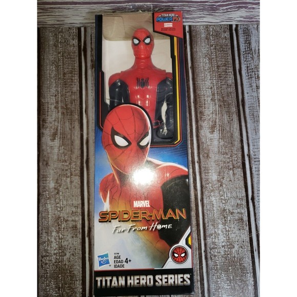 Marvel Spiderman: Far From Home Titan Hero Series Spider-Man 12-Inch - Picture 2 of 3